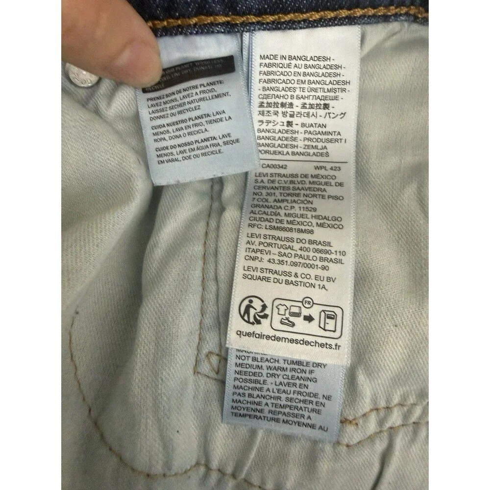 Levi’s 541 Athletic Fit Jeans Men’s 34x32 Medium Wash Tapered Stretch Denim